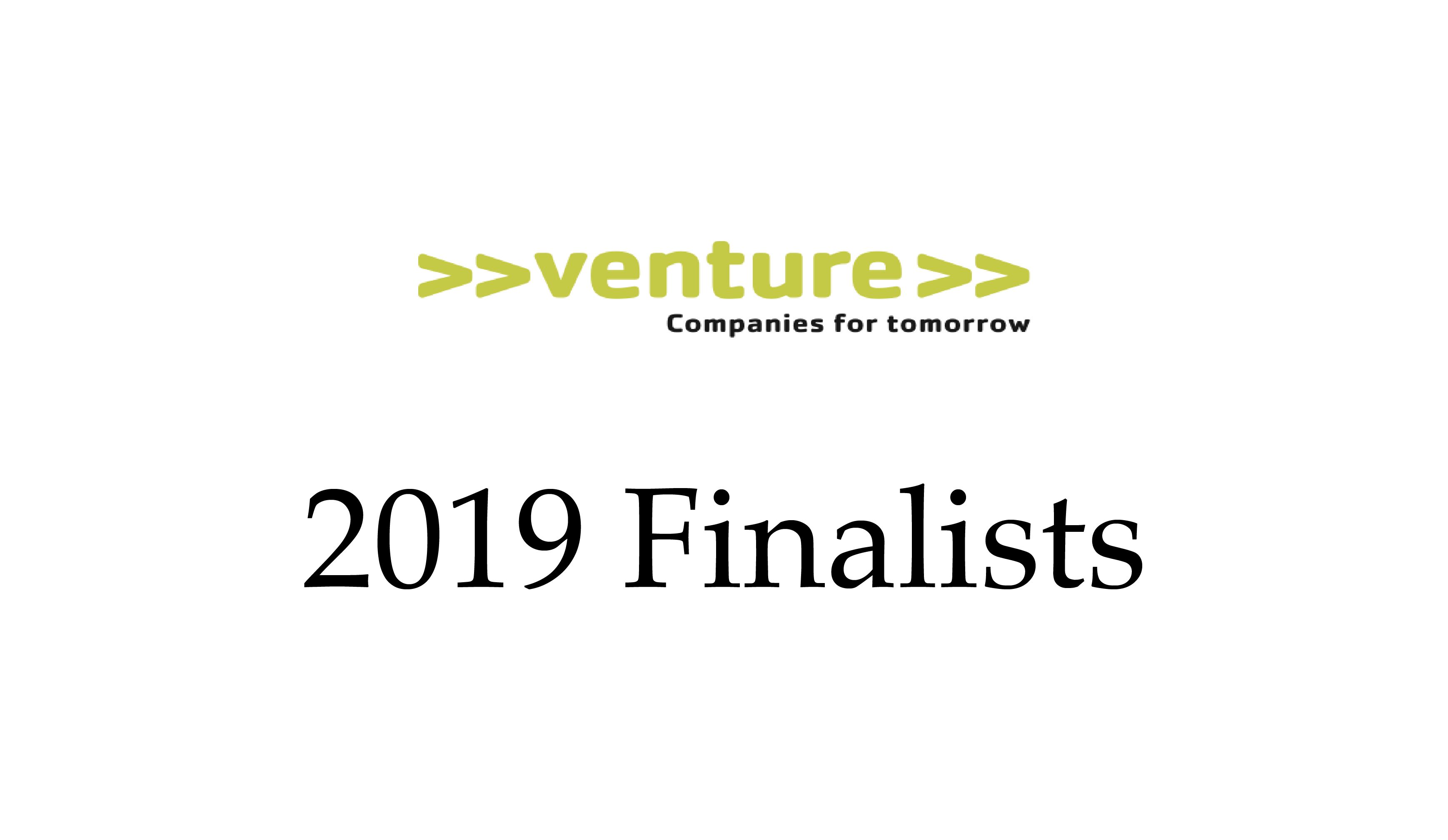 Venture Finalists 2019