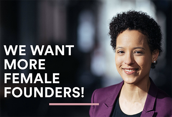 We want more female founders!