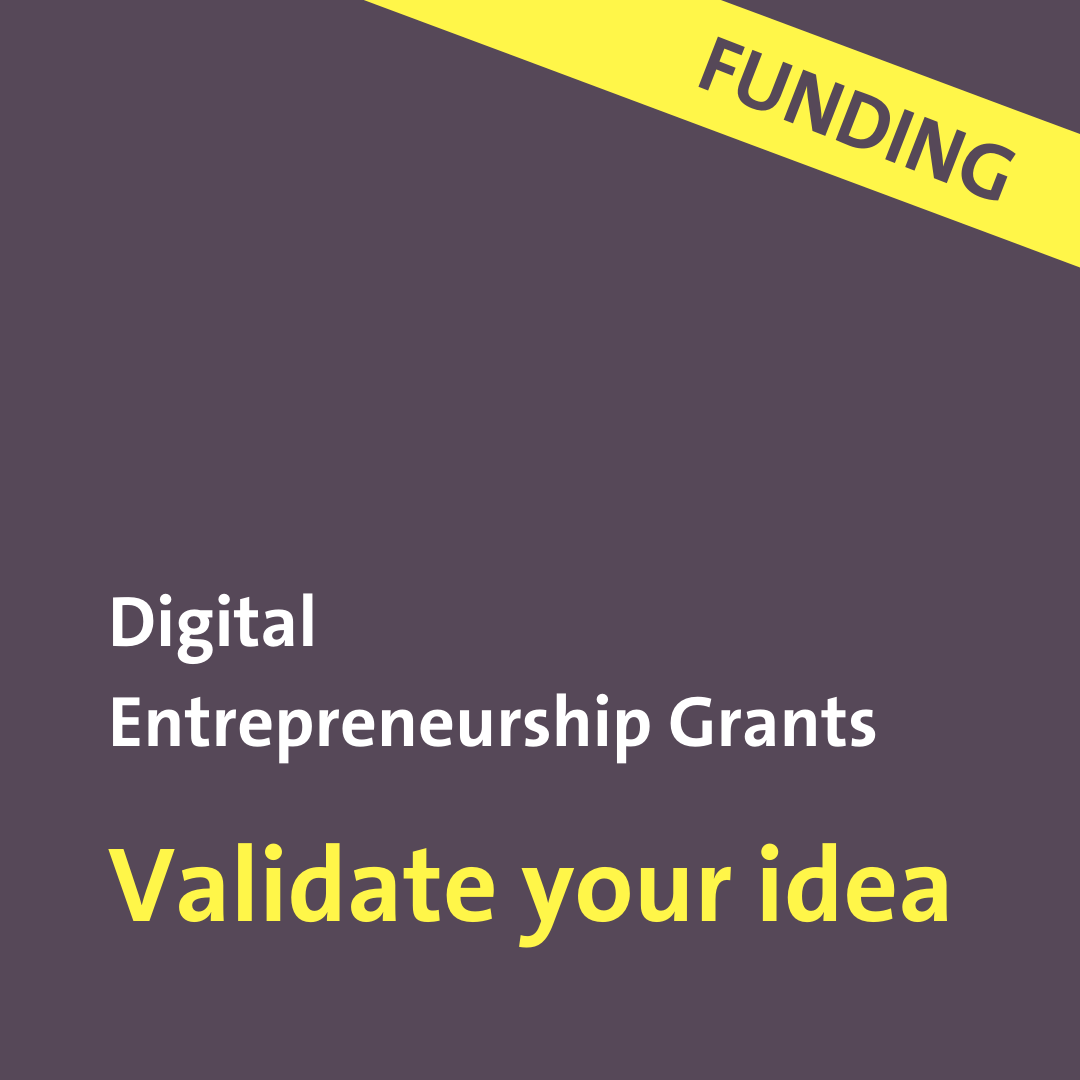 UZH Digital Entrepreneurship Grants