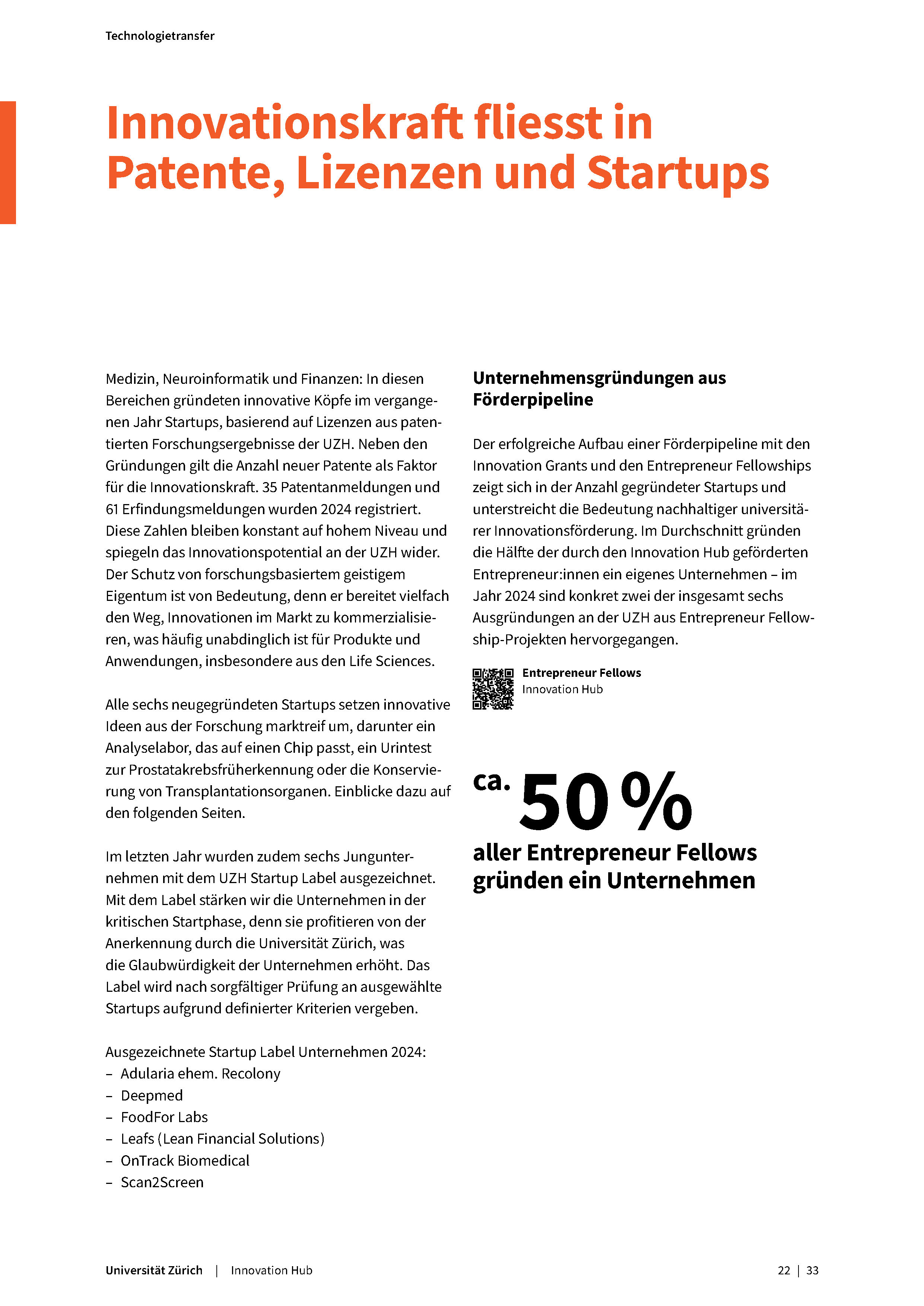 Innovation durch Patente